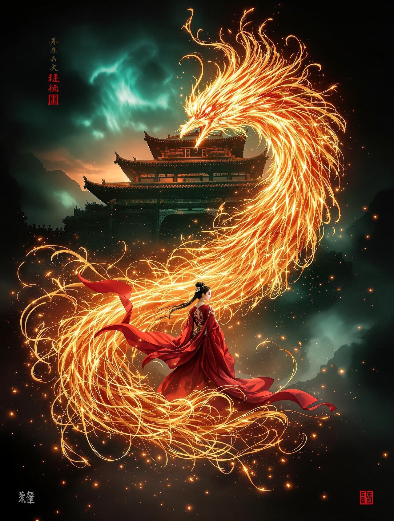 漫剧工场《凤鸣九天》海报
